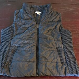 Liz Claiborne Black Quilted Puffer Vest